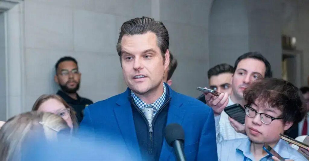 Photo of Matt Gaetz was accused of sleeping with a 'then-homeless 17-year-old high schooler.'