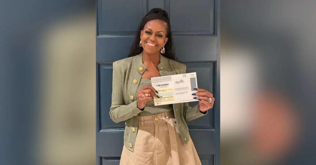 Photo of Donald Trump announced the East Wing's demolition in July.