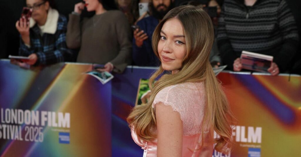 Image of Sydney Sweeney reportedly registered as a Republican in Florida in June 2024.