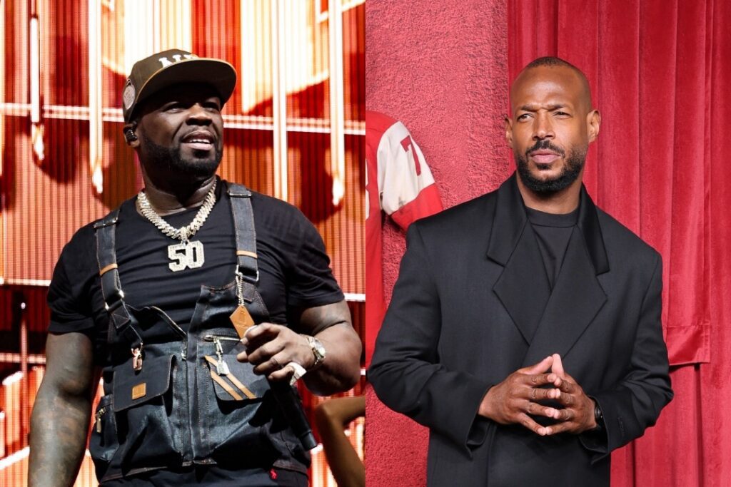 50 Cent and Actor Marlon Wayans Clash Over Diddy Doc Comments