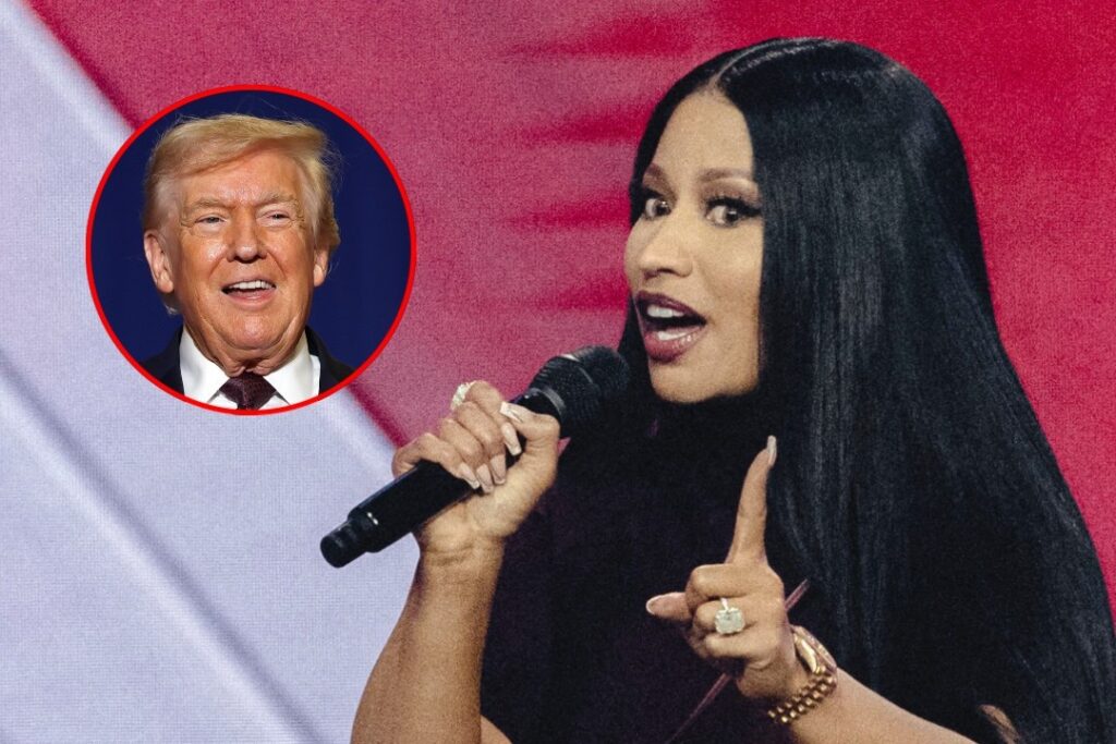 Nicki Minaj Praises Trump at Turning Point USA Event