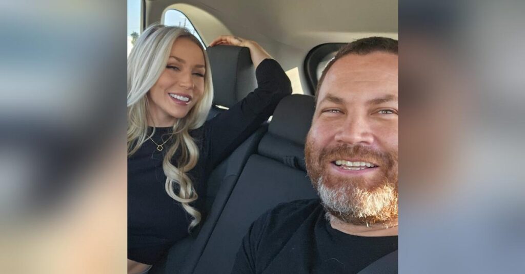 Photo of Stodden gushed over her man, noting, 'love isn't perfect.'