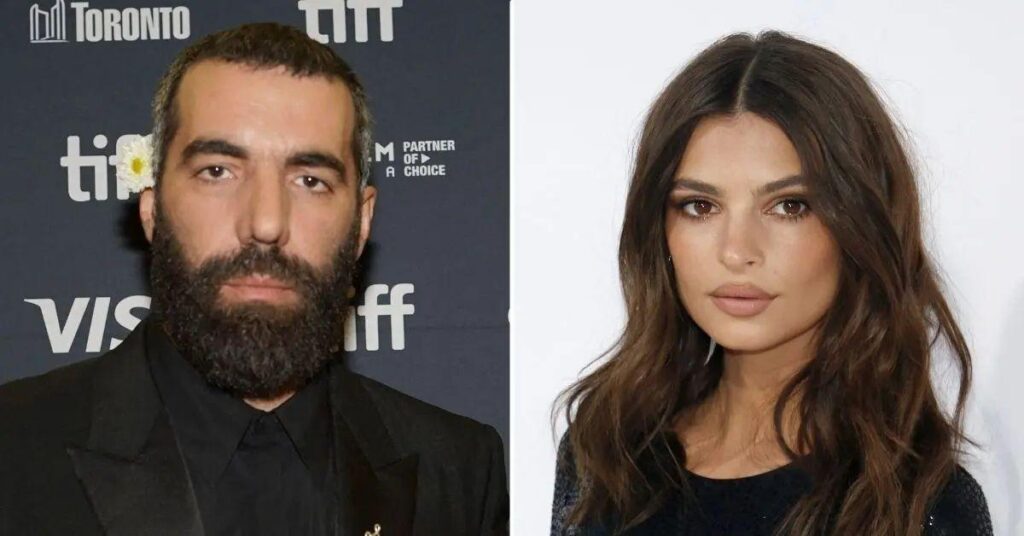 Photo of Emily Ratajkowski publicly debuted her romance with Romain Gavras last month.