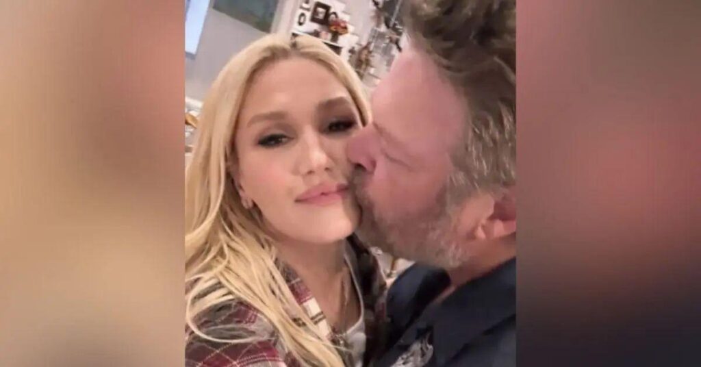 Photo of Gwen Stefani and Blake Shelton's marriage was believed to be 'in trouble.'