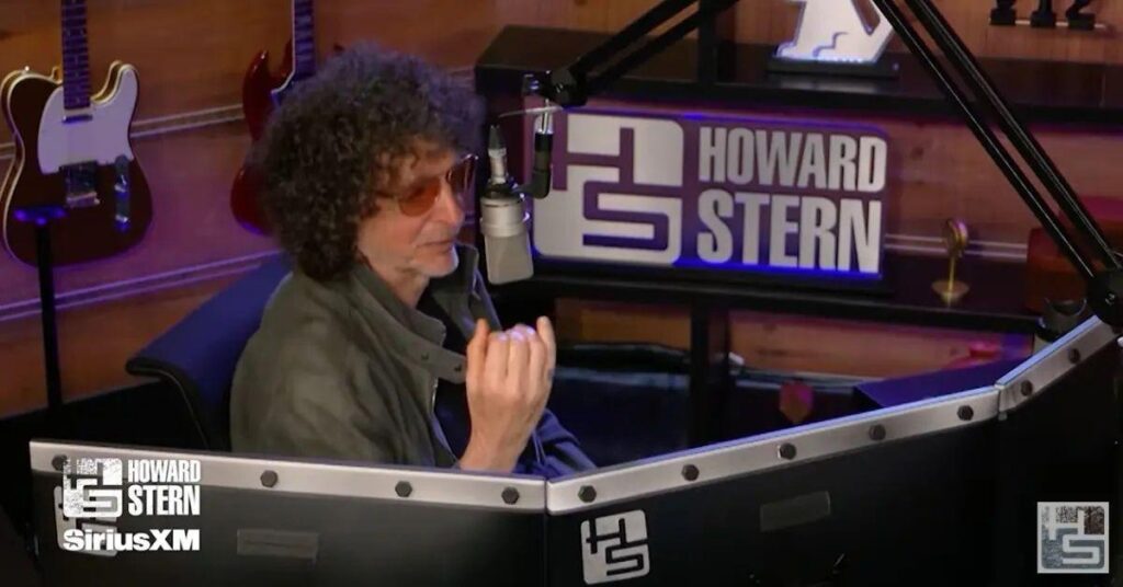 Photo of Howard Stern referenced old clips of his show when addressing Kim Kardashian.