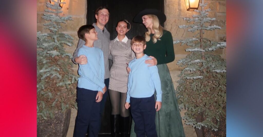 Photo of Ivanka Trump and Jared Kushner share two sons and one daughter.