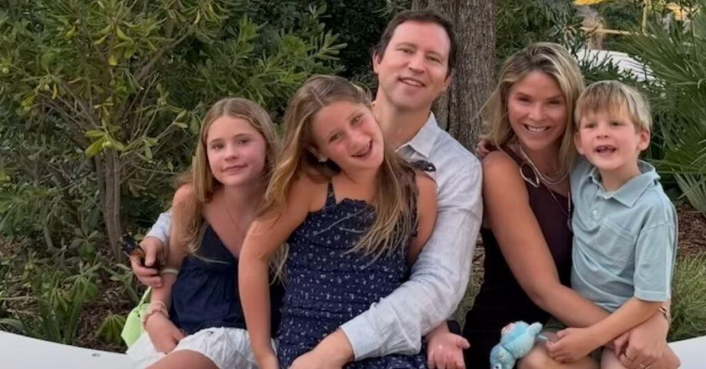 Image of Jenna Bush Hager has three kids.