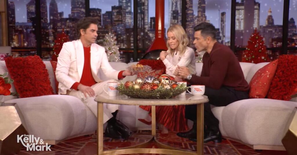 Image of John Stamos said his mother-in-law's signature dessert is addicting.