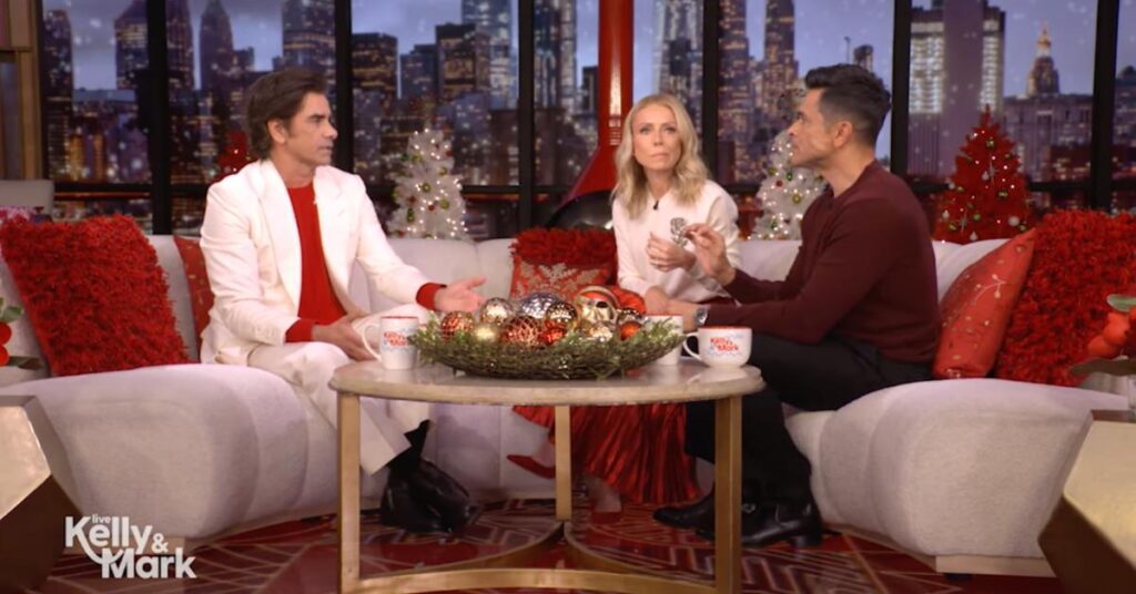 Image of John Stamos also discussed his role on 'Palm Royale.'