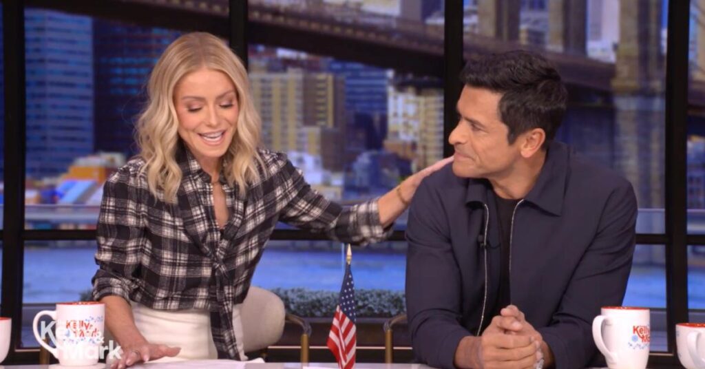 Image of Kelly Ripa wanted to have more than three kids.