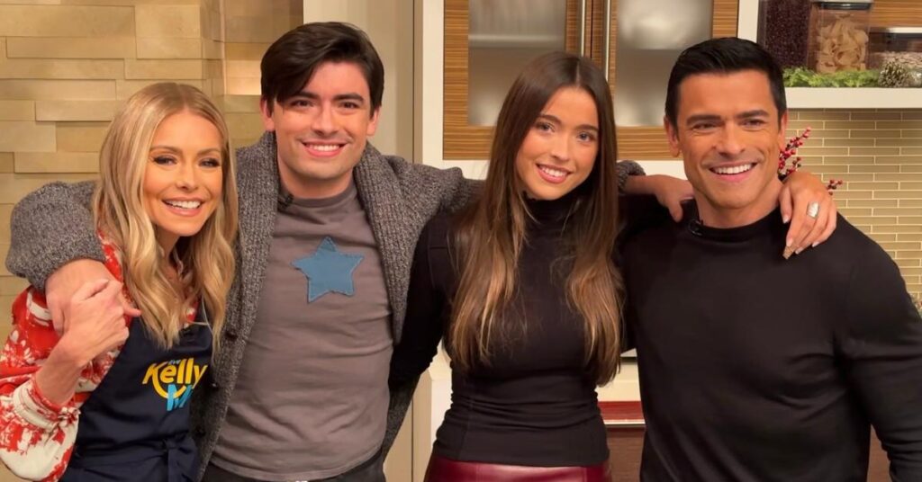 Image of Kelly Ripa and Mark Consuelos share three kids.