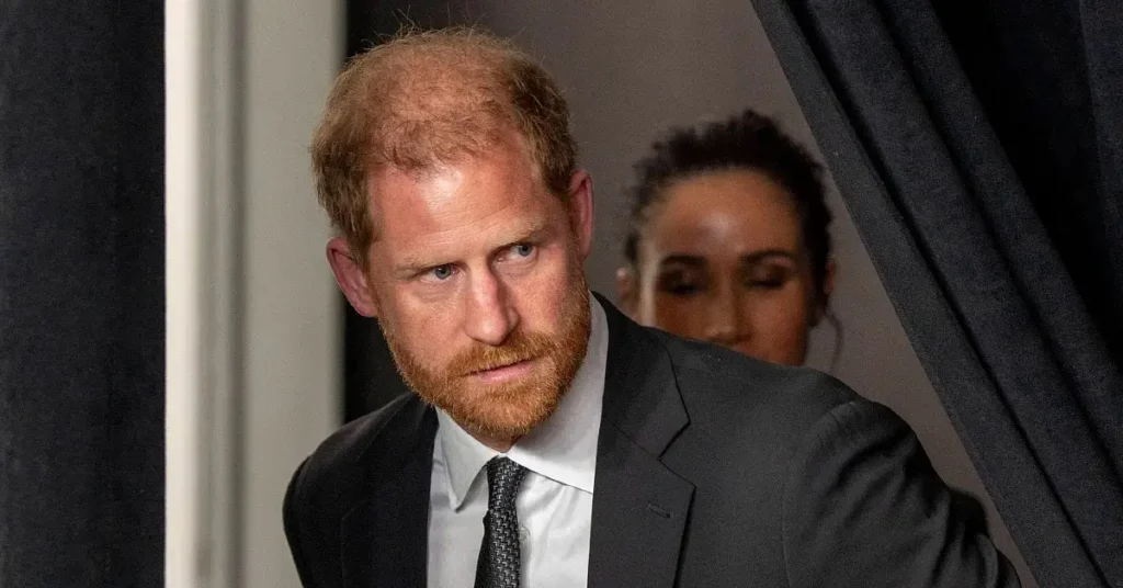 image of Prince Harry and Meghan Markle are 'moving in the opposite direction,' a source claims.