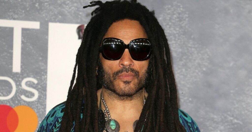 Image of Lenny Kravitz followed Michelle Buteau on social media.
