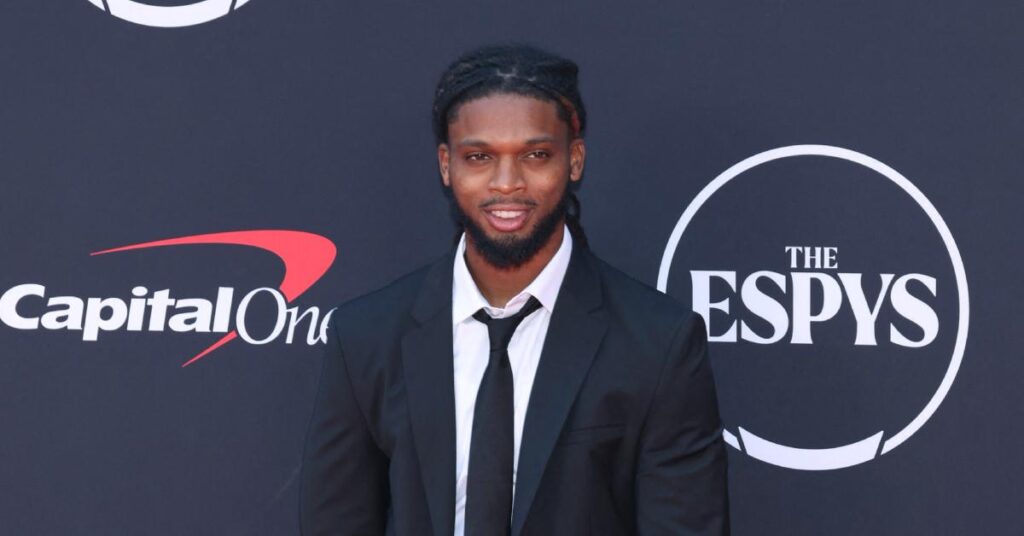 Image of Damar Hamlin is an ambassador for Abbott's HeartMates community.