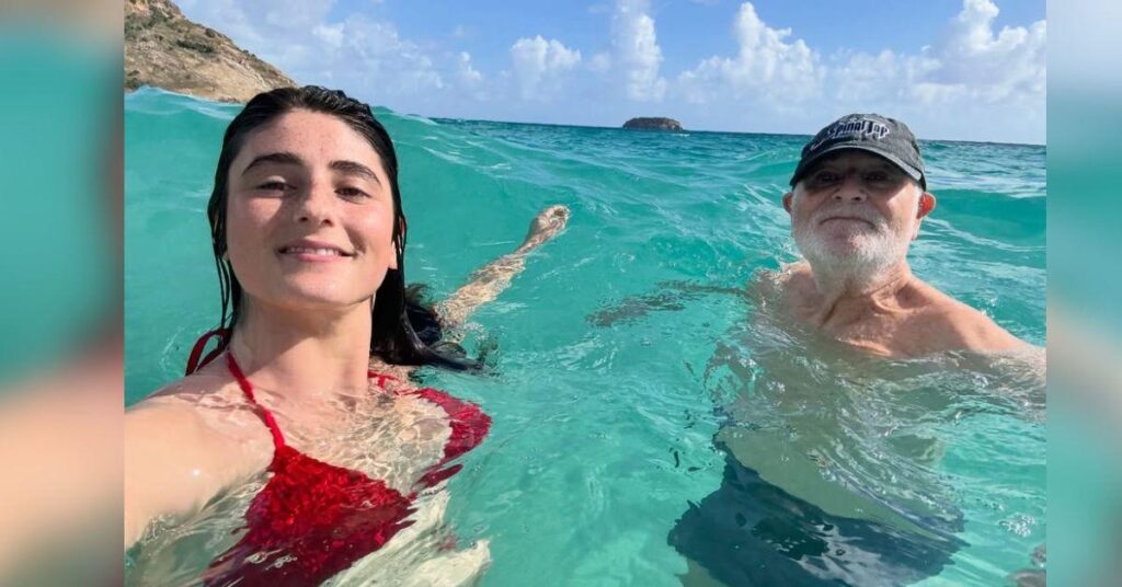 image of Romy recently posted about a vacation with her family.