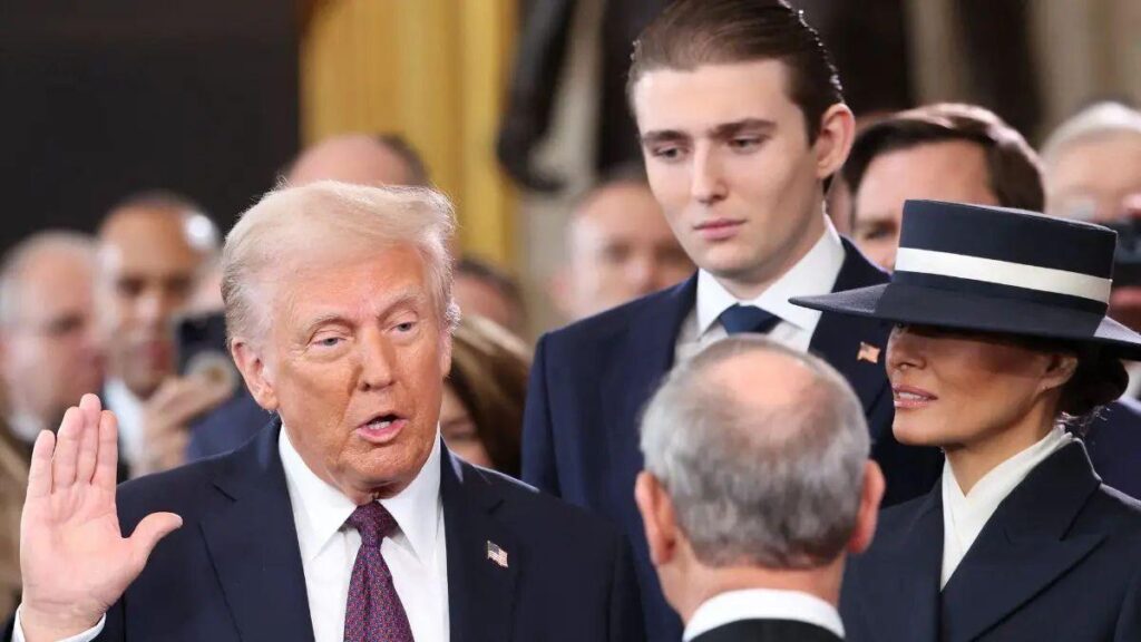 Photo of Barron Trump said he wasn't trying to 'make the situation worse.'
