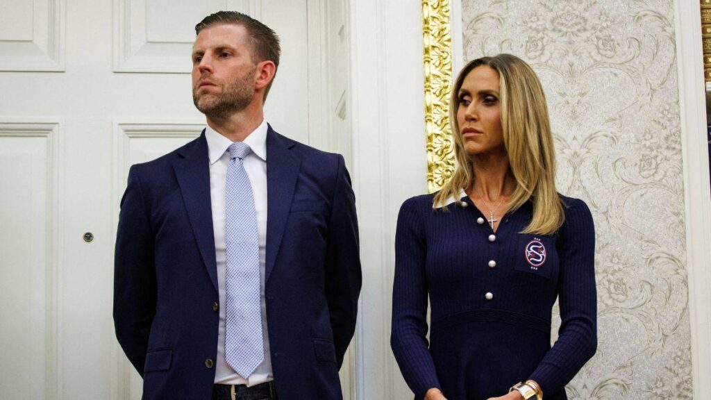 of lara trump and Eric trump