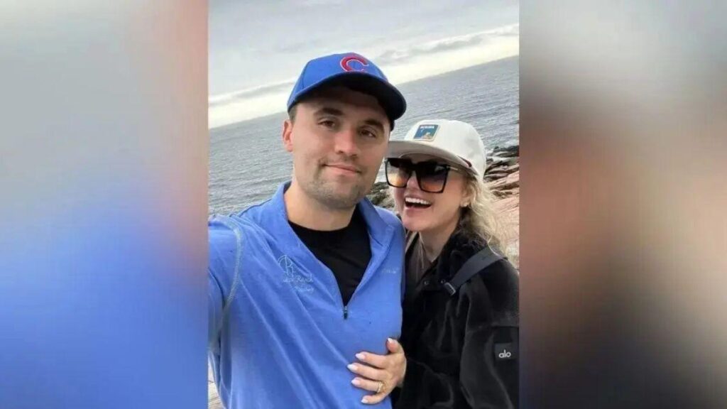 Photo of Erika Kirk and Charlie Kirk tied the knot in 2021.