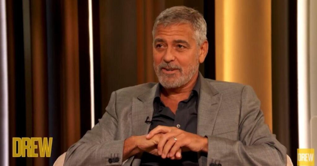 image of George Clooney appeared on 'The Drew Barrymore Show' and talked about his time on 'The Golden Girls.'