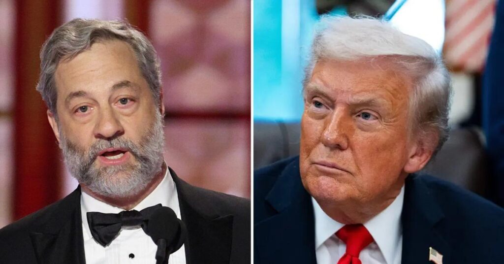 Judd Apatow Blasts Donald Trump During 2026 Golden Globes Speech: ‘I Believe We’re in a Dictatorship Now’