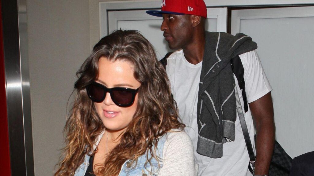 image of lamar odom and Khloe kardashian