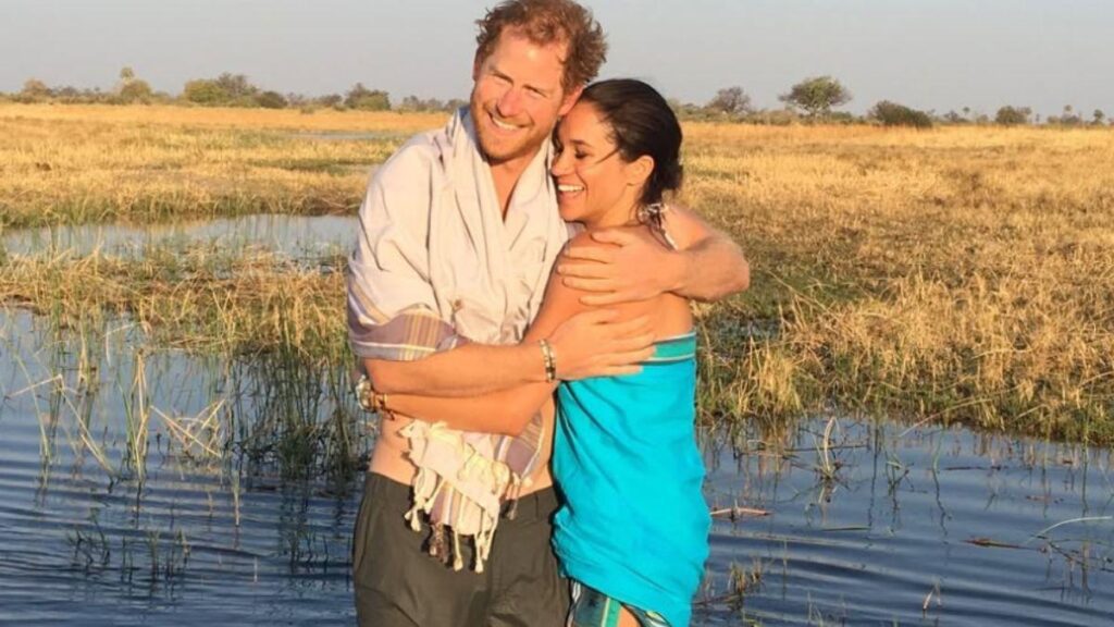 image of prince harry and meghan markle