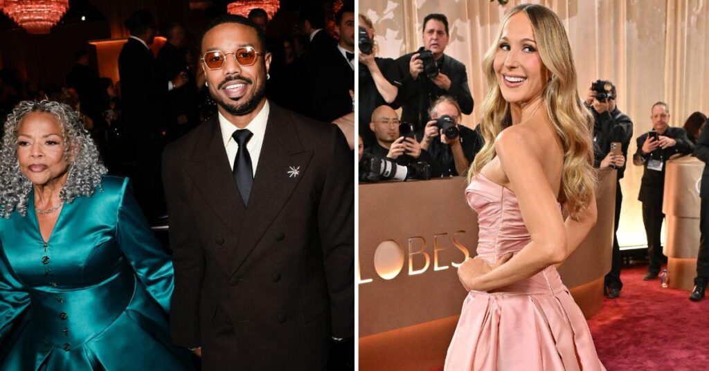 Michael B. Jordan’s Mom Loses It After Golden Globes Host Nikki Glaser Jokes About Pleasuring Herself During Monologue