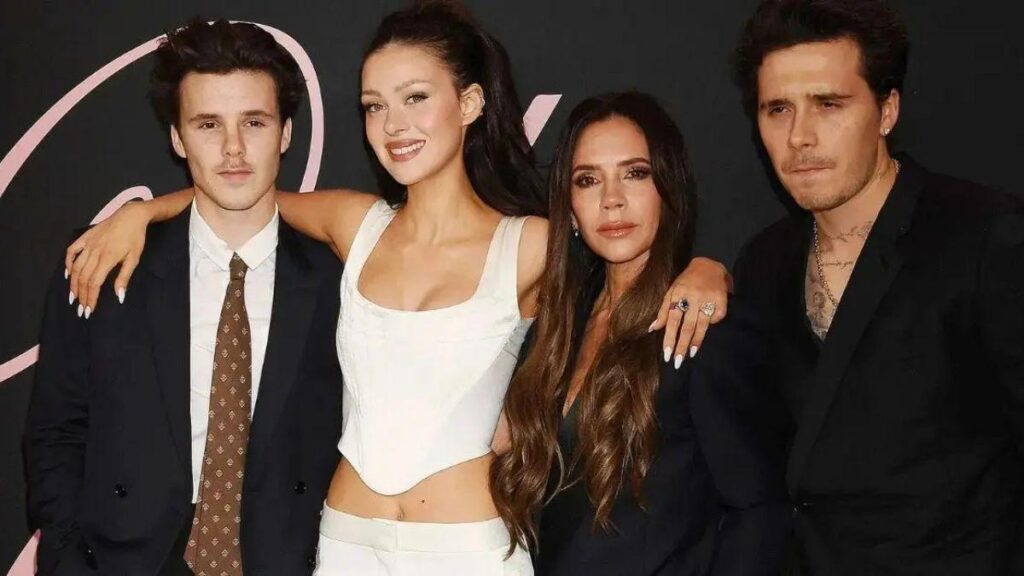 Photo of Fans first noticed tension within the Beckham family following Brooklyn Beckham and Nicola Peltz's wedding in 2022.