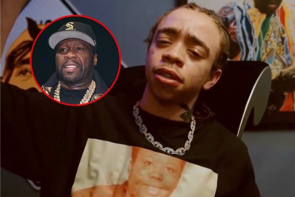King Taunts 50 Cent by Wearing Shirt of Fif’s Late Mom in Video