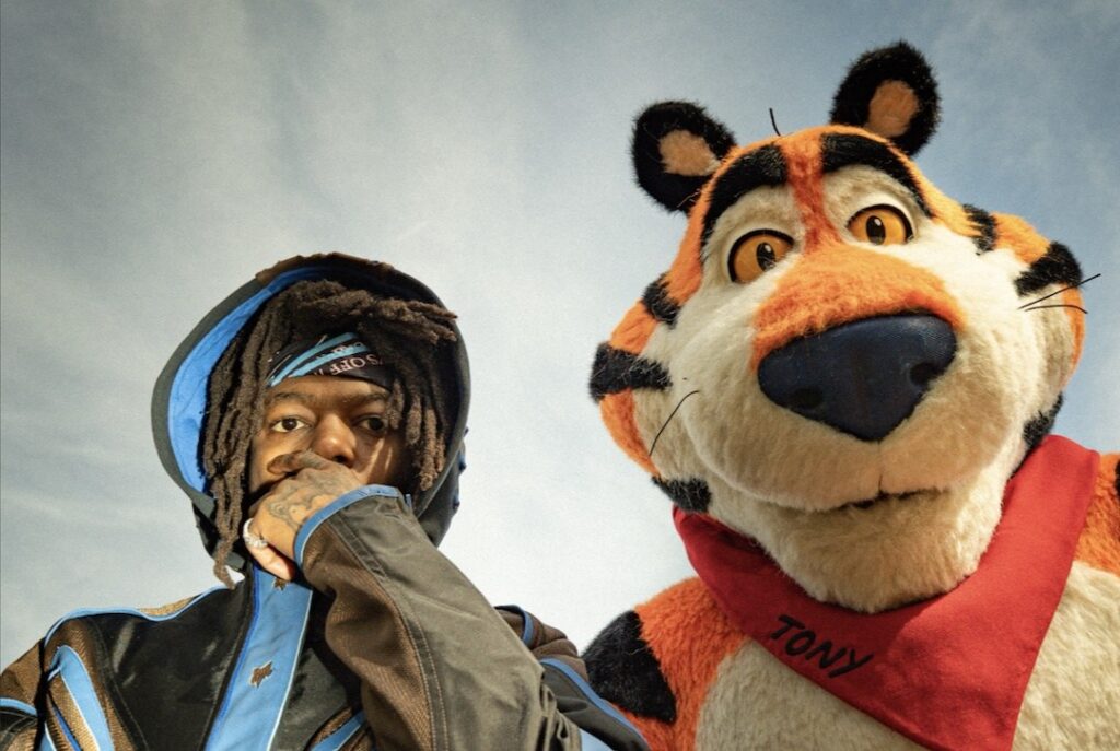J.I.D Links With Kellogg’s for Frosted Flakes Jingle “Hey Tony”