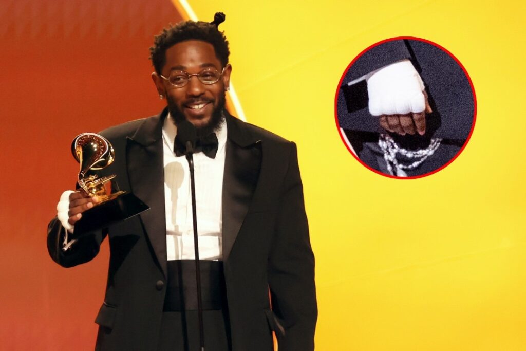 Kendrick Lamar’s Boxing Hand Wrap at Grammys Could Mean a New Era