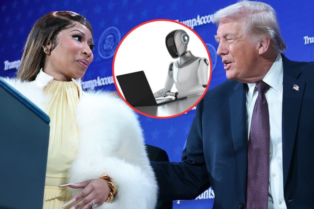 Nicki Minaj’s Political Posting Spree Allegedly Fueled by Bots