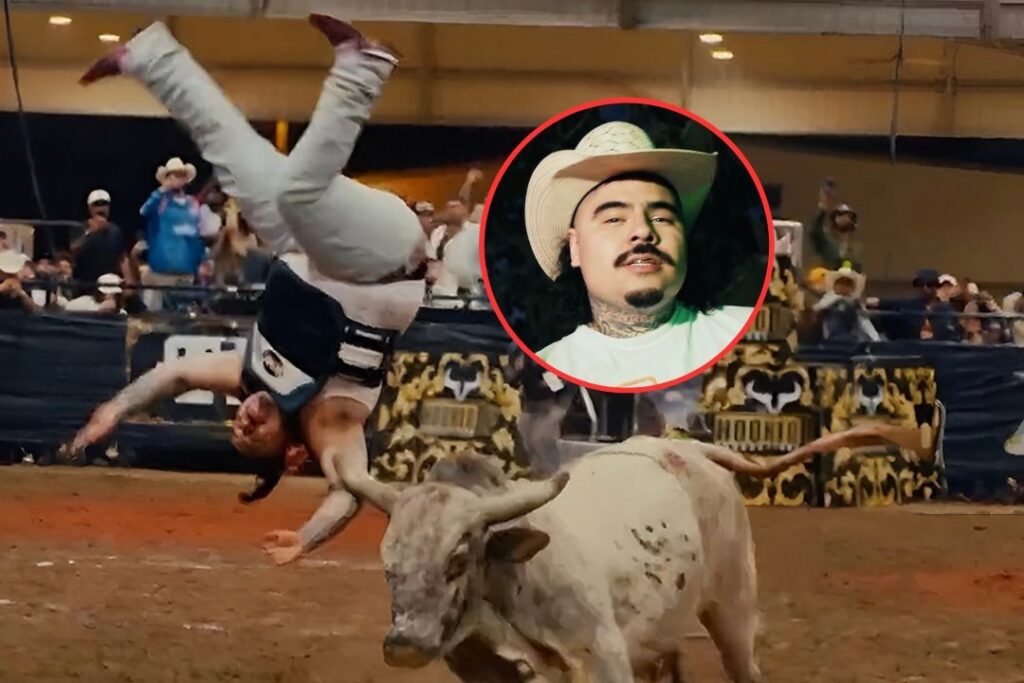 That Mexican OT Goes Flying Through the Air by a Bull at Rodeo