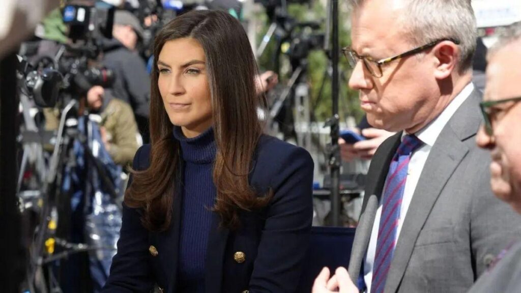 Photo of Karoline Leavitt and Kaitlan Collins exchanged shots in December 2025.