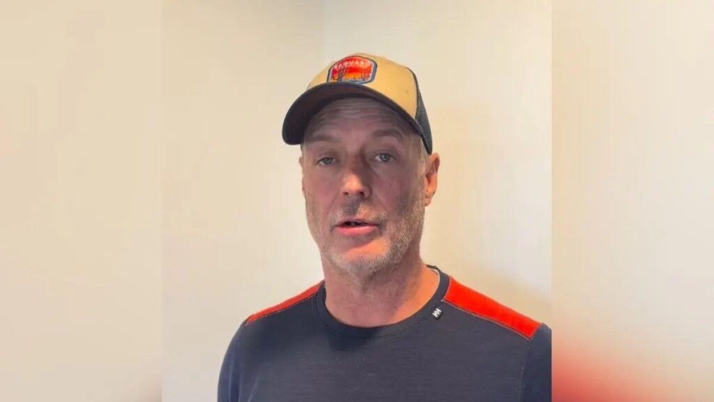 Photo of Camron's clenched jaw could signify that he's holding back on sharing every detail he knows.