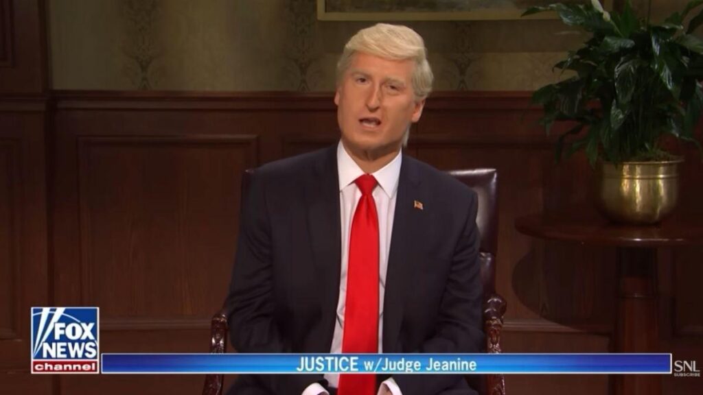 image of 'Saturday Night Live' mocked Donald Trump’s health in a recent sketch.