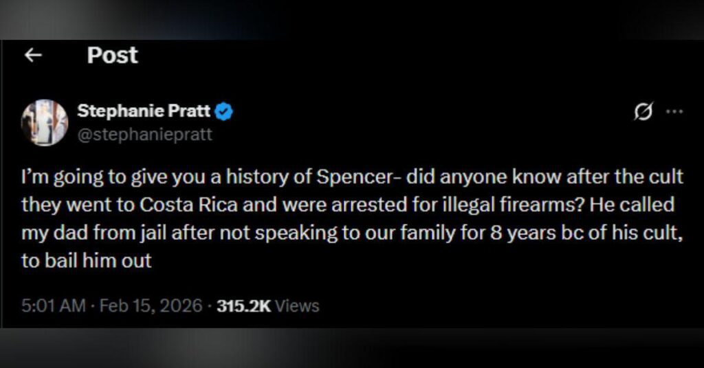 image of Stephanie Pratt urged voters not to support Spencer Pratt’s mayoral bid.
