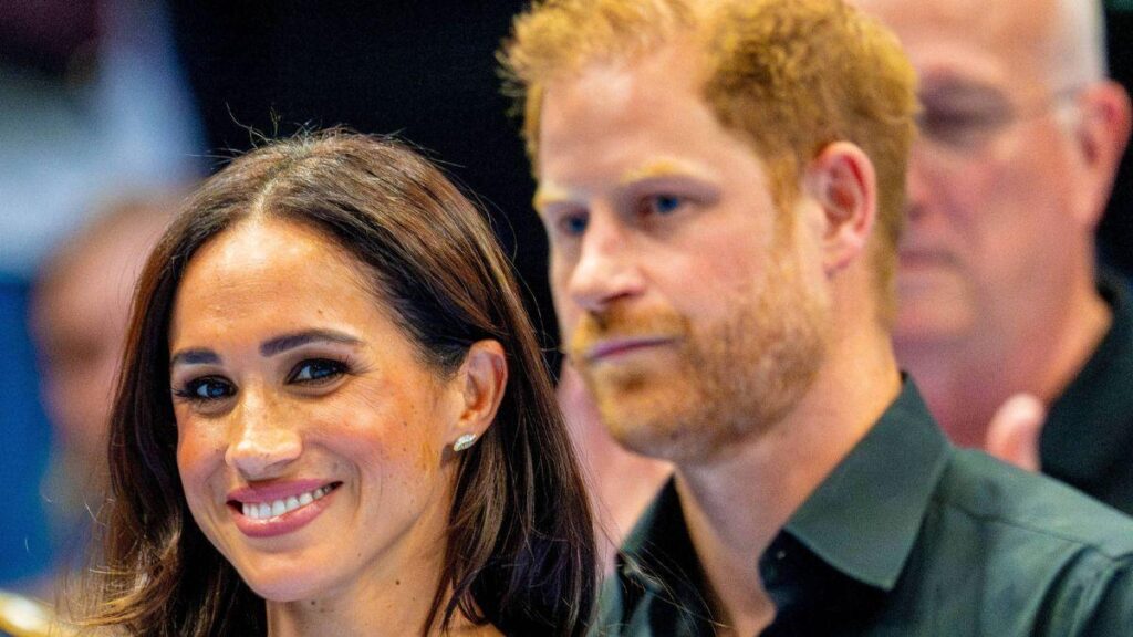 Image of Prince Harry and Meghan Markle left their royal duties in 2020.