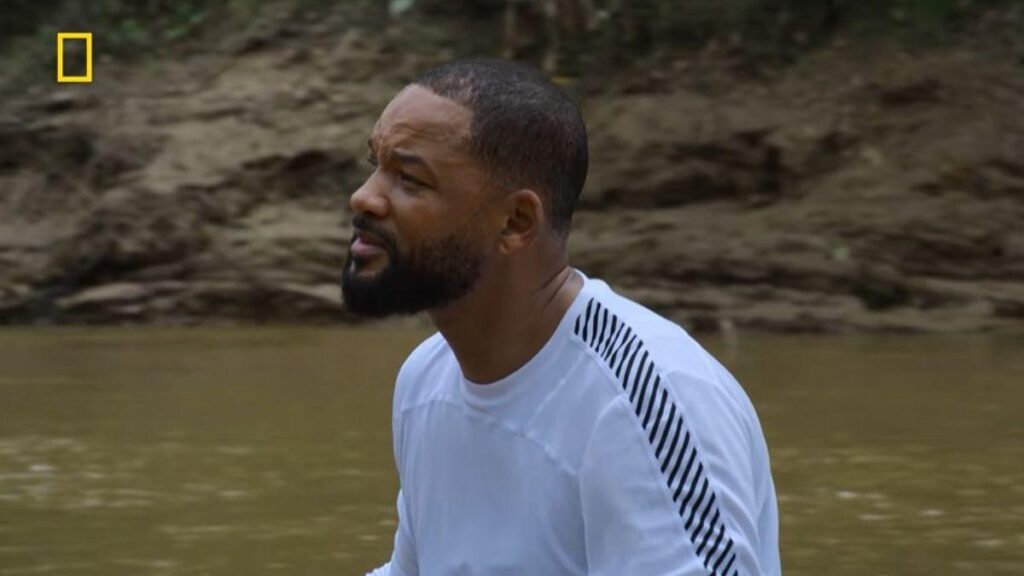image of Will Smith spoke about his experience hunting an anaconda.