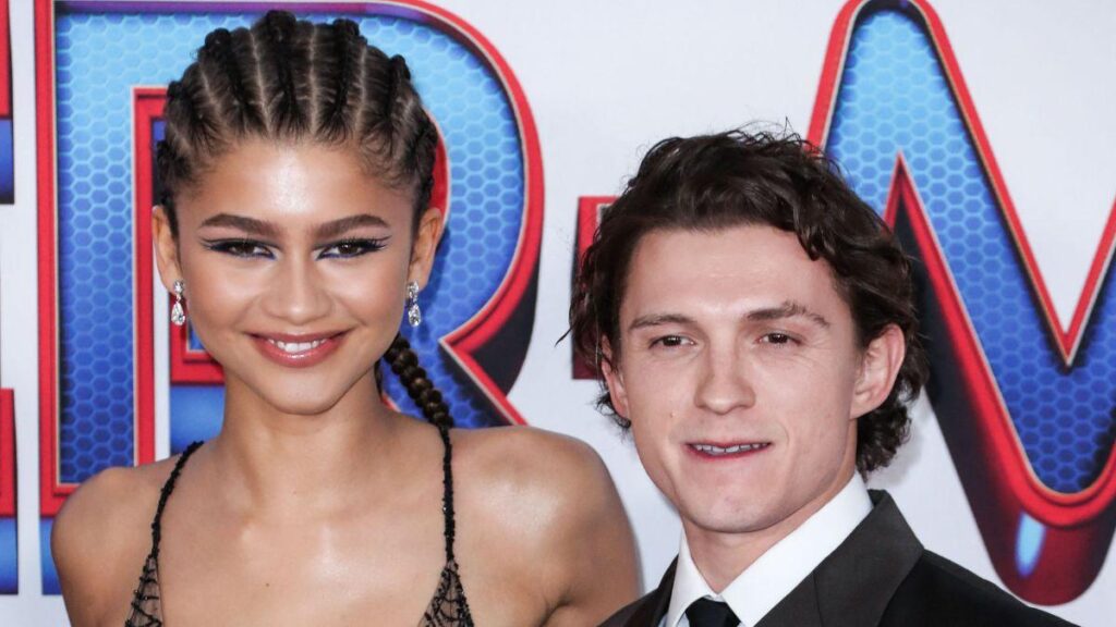 Image of Tom Holland and Zendaya met on the set of 'Spider-Man: Homecoming.'