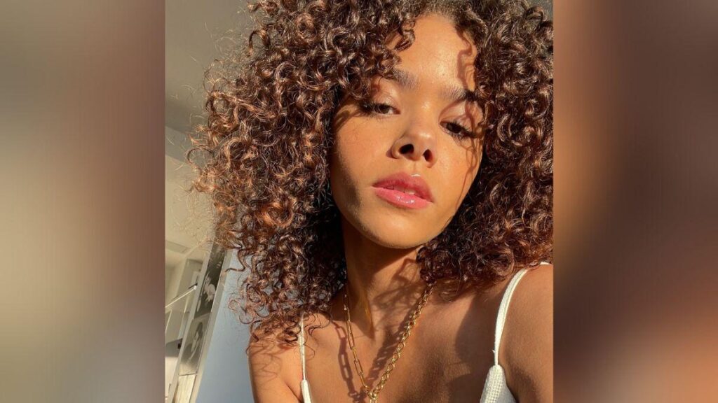 Image of Antonia Gentry swears by a 'simple' curly hair routine.