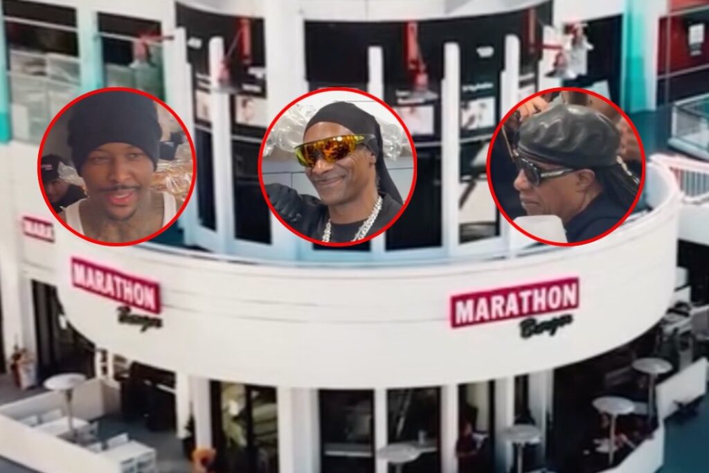 Snoop Dogg, YG and More Celebrate New Marathon Burger Opening