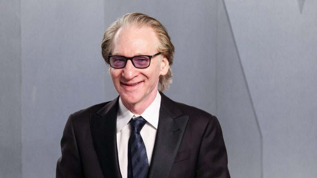 Image of Bill Maher argued defense spending remained untouched during the cuts.