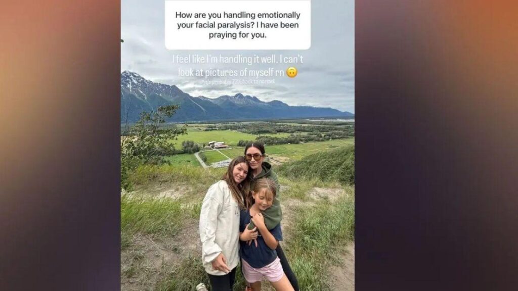 Photo of Despite being unhappy with how she looks, the mom-of-three admitted the situation has caused her to 'live a much healthier life.'