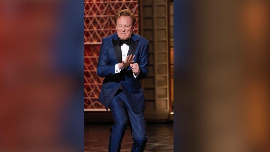 Image of Conan O'Brien spoke about the tragedy of Rob and Michele Reiner's death.
