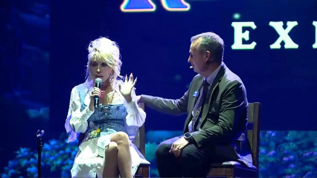 image of Dolly Parton's husband, Carl Dean, passed away last March.