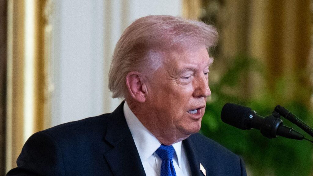 Image of Donald Trump frequently faces speculation about his health.