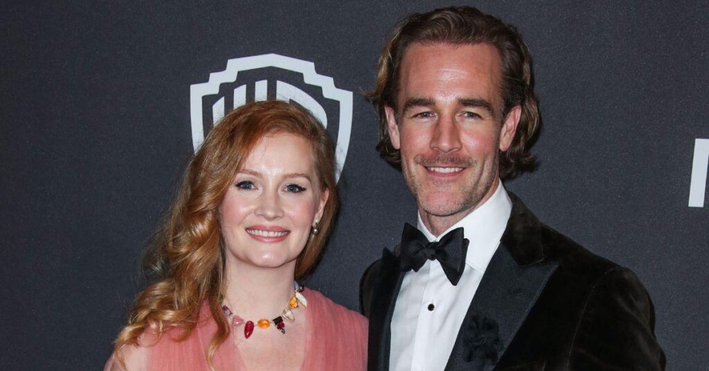 image of James Van Der Beek battled stage III colorectal cancer.