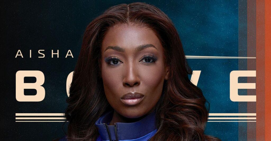 image of The model previously condemned a Blue Origin space flight.