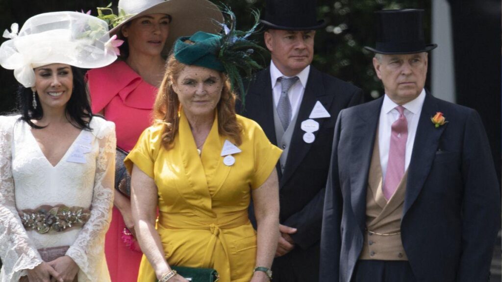 image of prince Andrew and Sarah ferguson